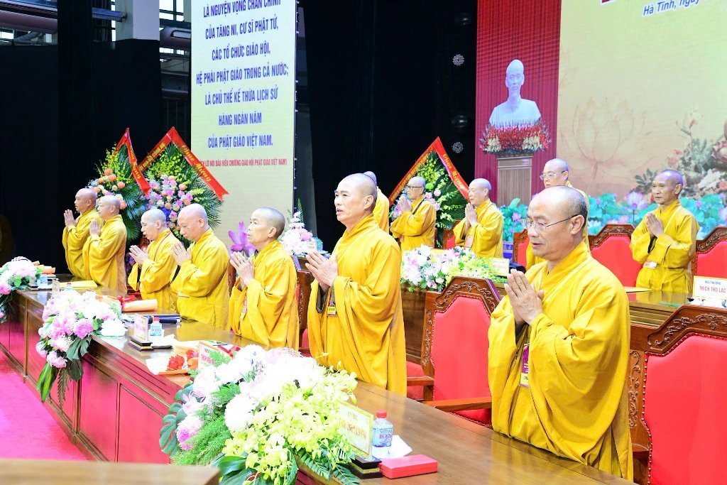 TT. THÍCH NHẬT TỪ THAM DỰ ĐẠI HỘI ĐẠI BIỂU GHPGVN TỈNH HÀ TĨNH LẦN THỨ V, NHIỆM KỲ 2026–2031