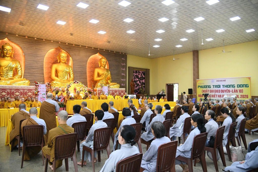 BẾ MẠC KHÓA TU “PHƯƠNG TRỜI THONG DONG” LẦN 10 - KHÉP LẠI 7 NGÀY TU HỌC TRỌN VẸN Ý NGHĨA