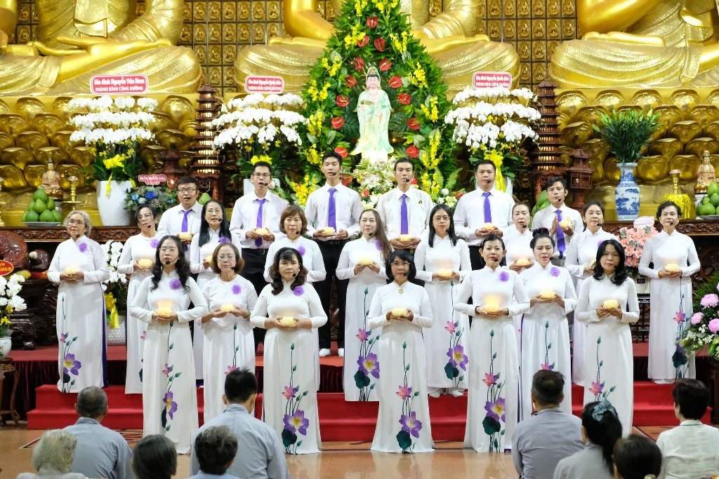 TRANG NGHIÊM LỄ TƯỞNG NIỆM NGÀY BỒ-TÁT QUÁN THẾ ÂM THÀNH ĐẠO TẠI CHÙA GIÁC NGỘ