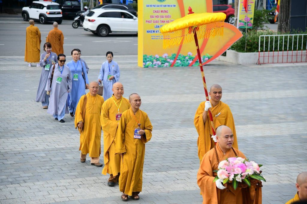 Hà Tĩnh: Không khí trang nghiêm, khẩn trương trước giờ khai mạc Đại hội đại biểu Phật giáo tỉnh lần thứ V, nhiệm kỳ 2026–2031