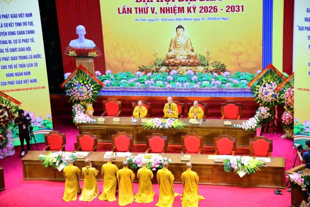 PHIÊN HỌP NỘI BỘ ĐẠI HỘI ĐẠI BIỂU PHẬT GIÁO TỈNH HÀ TĨNH LẦN THỨ V, NHIỆM KỲ 2026–2031