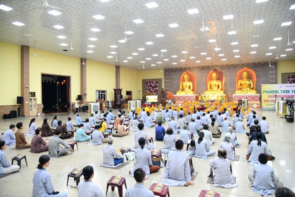 GIEO DUYÊN XUẤT GIA – CÙNG TĂNG ĐOÀN AN CƯ THỰC TẬP SÁM HỐI