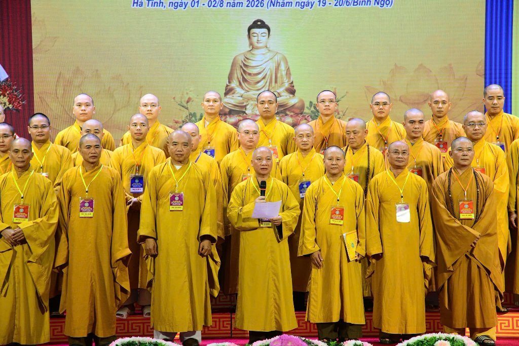 TT. THÍCH NHẬT TỪ THAM DỰ ĐẠI HỘI ĐẠI BIỂU GHPGVN TỈNH HÀ TĨNH LẦN THỨ V, NHIỆM KỲ 2026–2031