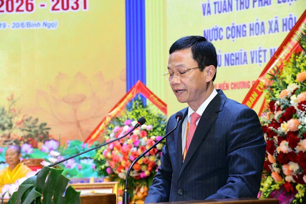 TT. THÍCH NHẬT TỪ THAM DỰ ĐẠI HỘI ĐẠI BIỂU GHPGVN TỈNH HÀ TĨNH LẦN THỨ V, NHIỆM KỲ 2026–2031