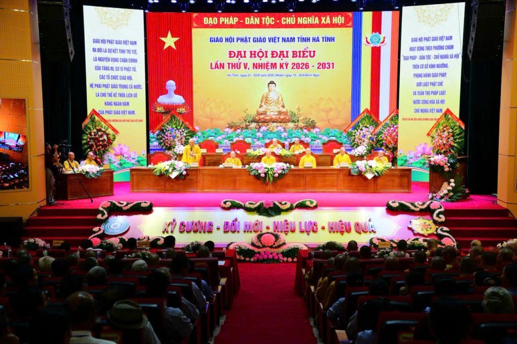 PHIÊN HỌP NỘI BỘ ĐẠI HỘI ĐẠI BIỂU PHẬT GIÁO TỈNH HÀ TĨNH LẦN THỨ V, NHIỆM KỲ 2026–2031