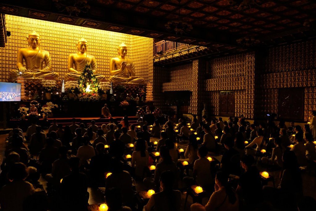 TRANG NGHIÊM LỄ TƯỞNG NIỆM NGÀY BỒ-TÁT QUÁN THẾ ÂM THÀNH ĐẠO TẠI CHÙA GIÁC NGỘ