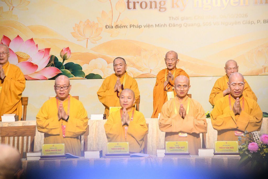KHAI MẠC HỘI THẢO “GIÁO HỘI PHẬT GIÁO VIỆT NAM (1981–2026): 45 NĂM THÀNH TỰU VÀ ĐỊNH HƯỚNG PHÁT TRIỂN TRONG KỶ NGUYÊN MỚI”
