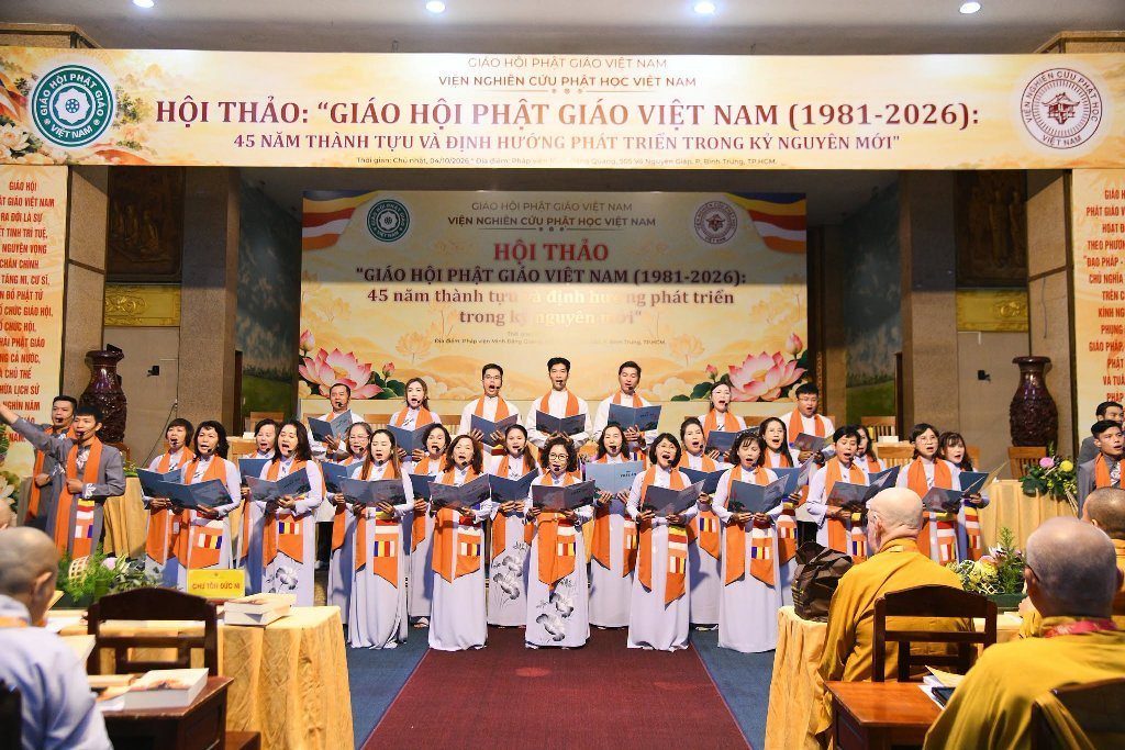 KHAI MẠC HỘI THẢO “GIÁO HỘI PHẬT GIÁO VIỆT NAM (1981–2026): 45 NĂM THÀNH TỰU VÀ ĐỊNH HƯỚNG PHÁT TRIỂN TRONG KỶ NGUYÊN MỚI”