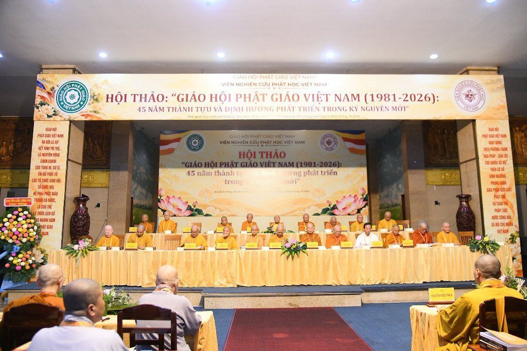 KHAI MẠC HỘI THẢO “GIÁO HỘI PHẬT GIÁO VIỆT NAM (1981–2026): 45 NĂM THÀNH TỰU VÀ ĐỊNH HƯỚNG PHÁT TRIỂN TRONG KỶ NGUYÊN MỚI”