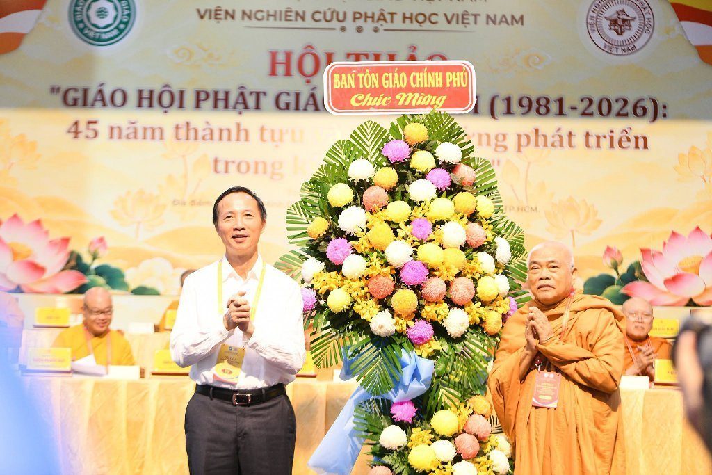 KHAI MẠC HỘI THẢO “GIÁO HỘI PHẬT GIÁO VIỆT NAM (1981–2026): 45 NĂM THÀNH TỰU VÀ ĐỊNH HƯỚNG PHÁT TRIỂN TRONG KỶ NGUYÊN MỚI”