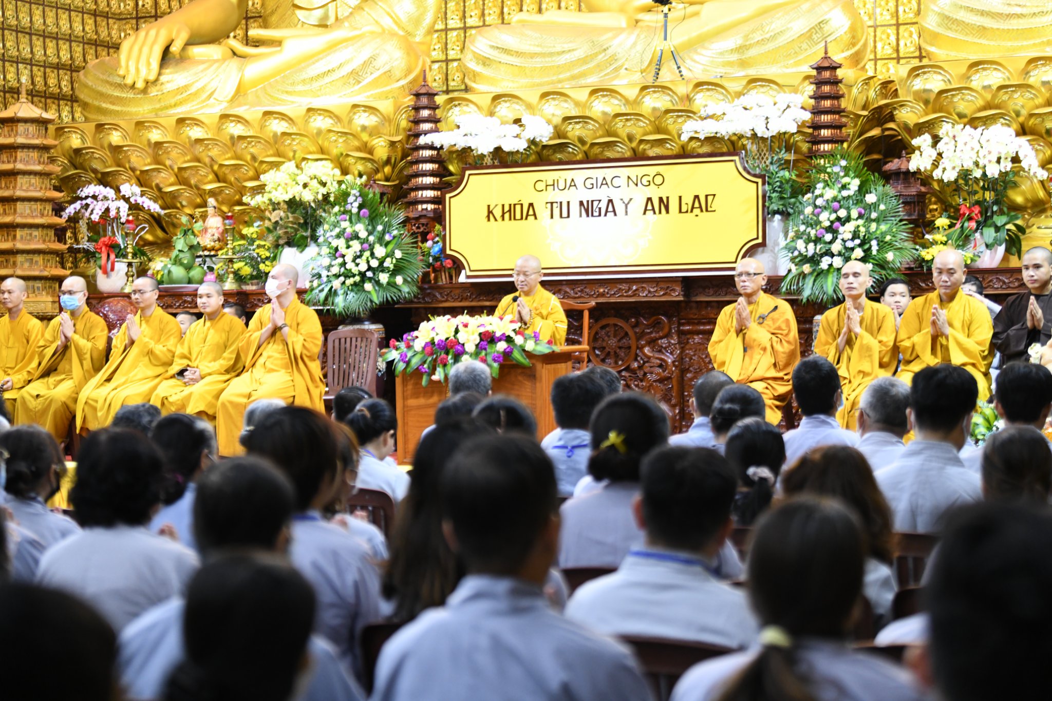 Nắm giữ hạnh phúc với nguyên tắc &quot;3 không và 1 có&quot; từ TT. Thích Nhật Từ trong khóa tu Ngày An Lạc tại Chùa Giác Ngộ