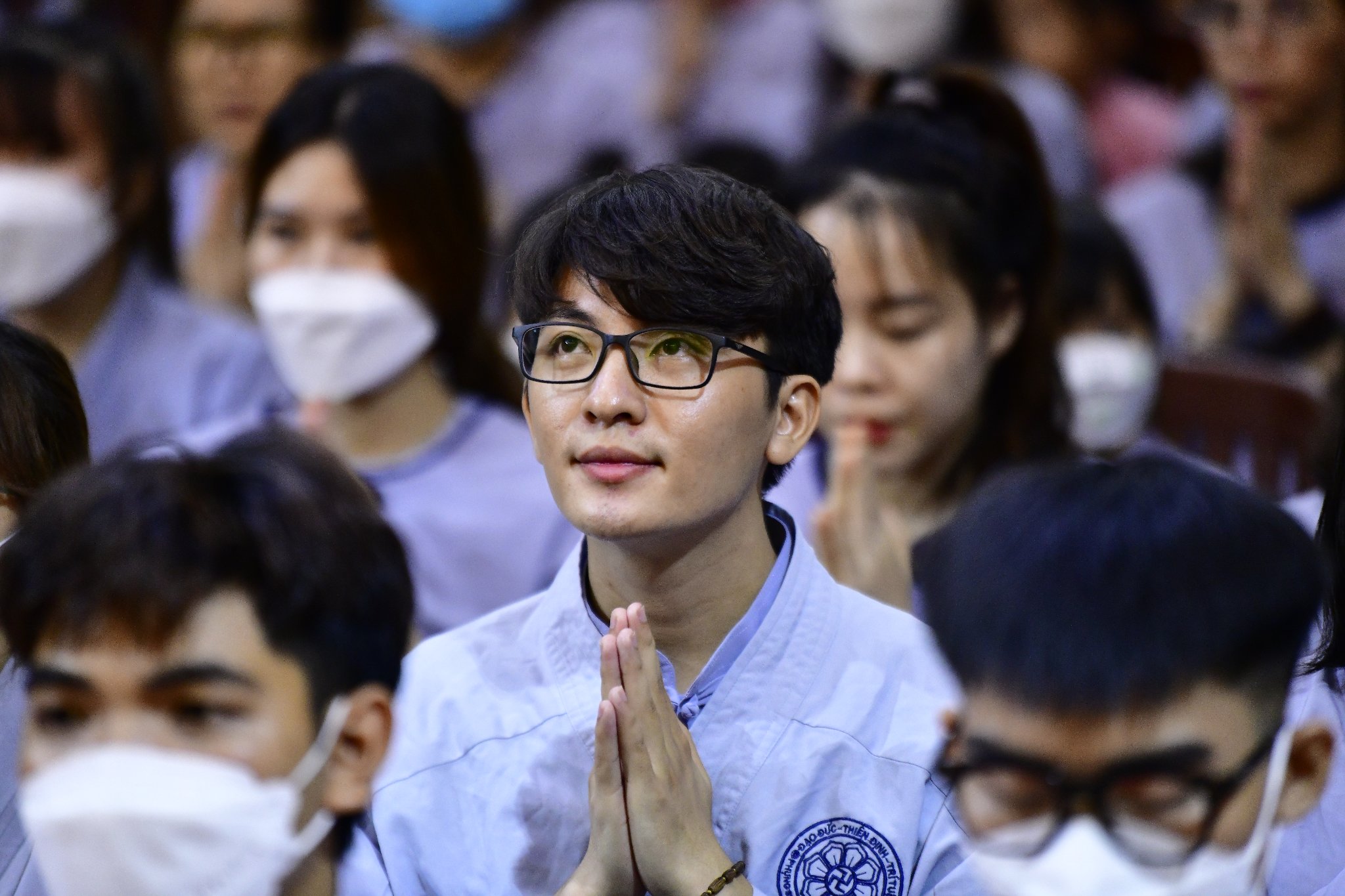 Hơn 500 hành giả sáng suốt chọn đức Phật làm bậc thầy tâm linh tại Chùa Giác Ngộ