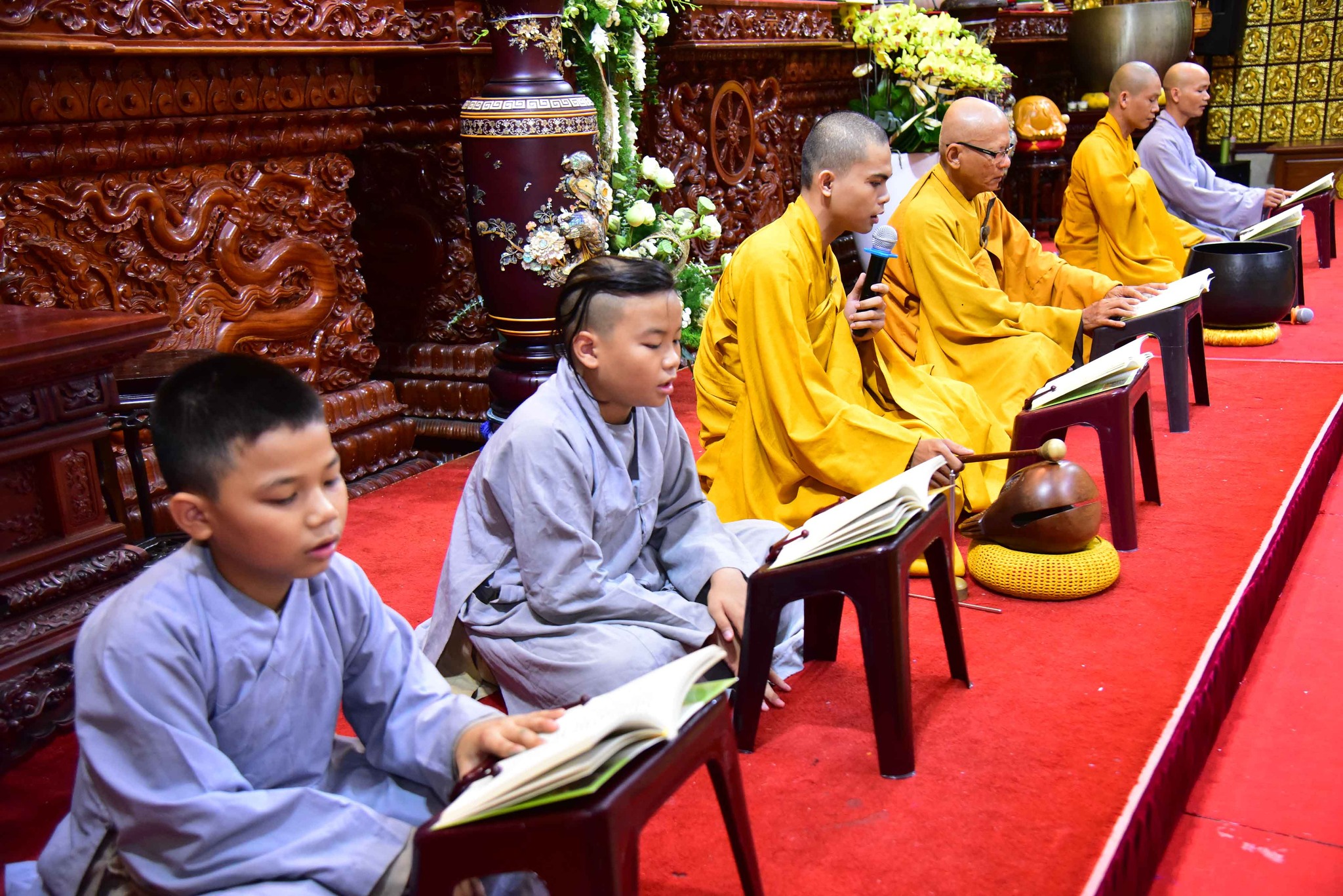 Khóa tu Tuổi Trẻ Hướng Phật: điểm tựa tâm linh của người trẻ