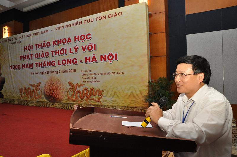 Hội thảo khoa học Phật giáo thời lý với 1000 năm Thăng Long – Hà Nội