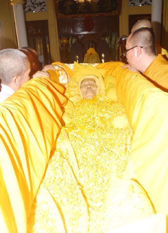 An Giang: Chùm ảnh lễ tang cố HT. Thích Chí Đạt tân viên tịch