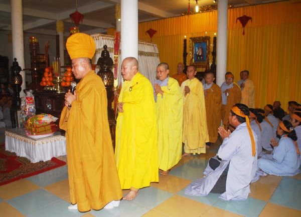 An Giang: Chùm ảnh lễ tang cố HT. Thích Chí Đạt tân viên tịch