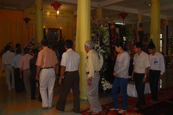 An Giang: Chùm ảnh lễ tang cố HT. Thích Chí Đạt tân viên tịch