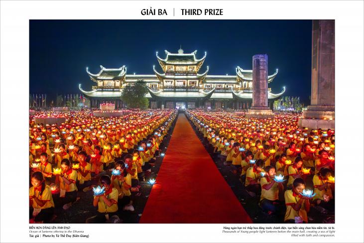 Sách ảnh nghệ thuật “Tuệ giác Phật giáo: Nhân phẩm và Hòa bình” chào mừng Đại lễ Vesak 2025