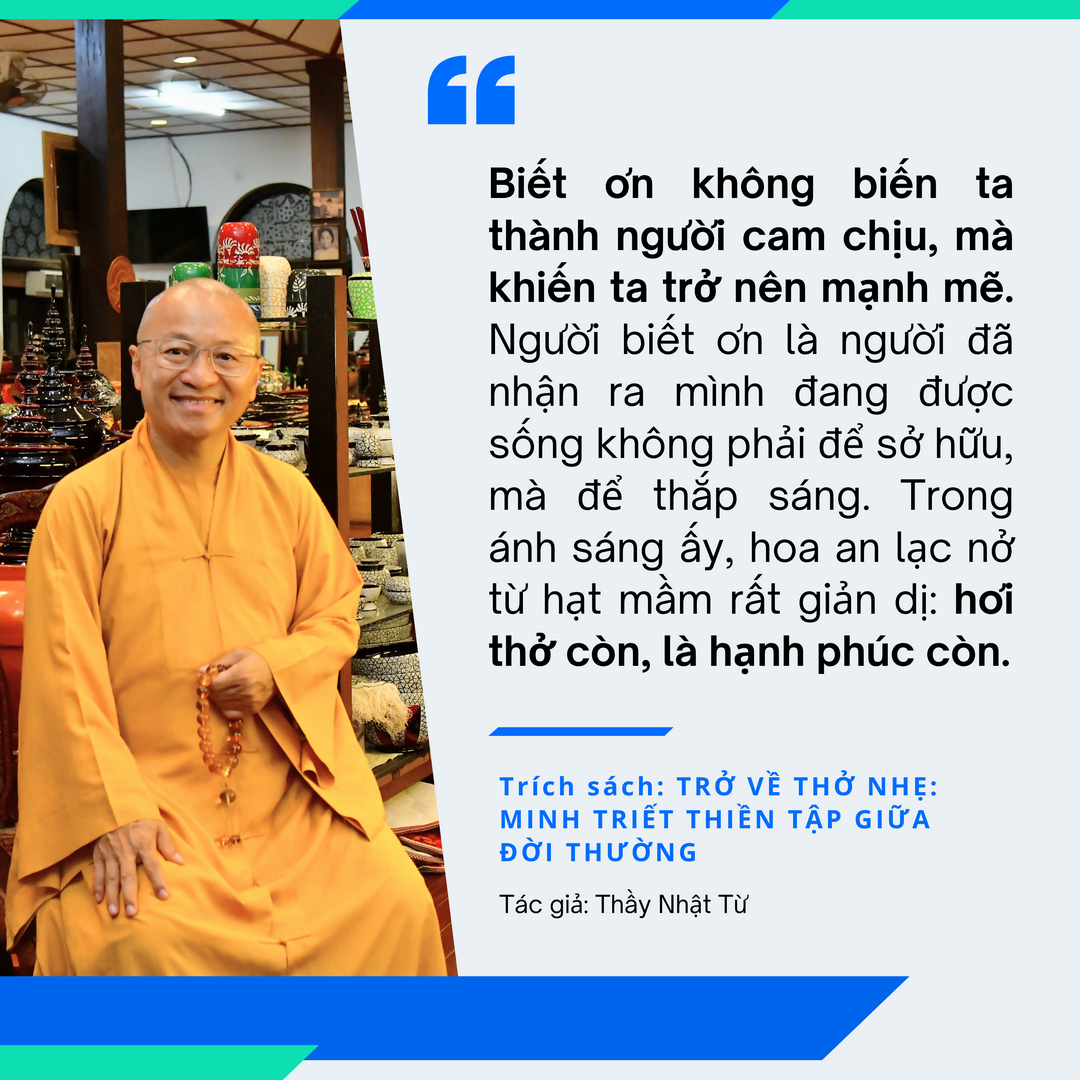 15 Câu Pháp Ngữ Chữa Lành: Hơi Thở Chánh Niệm Đánh Thức Bình An