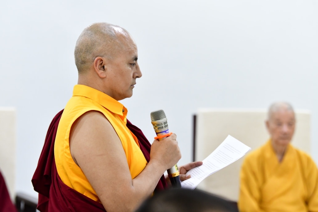 Dòng truyền thừa Drikung Kagyu tiếp kiến đức Quyền Pháp chủ GHPGVN và thăm Học viện PGVN tại Tp. HCM