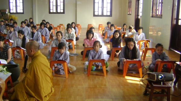 TP.HCM: Khóa tu “Thanh niên và Phật pháp” tại chùa Tuyền Lâm