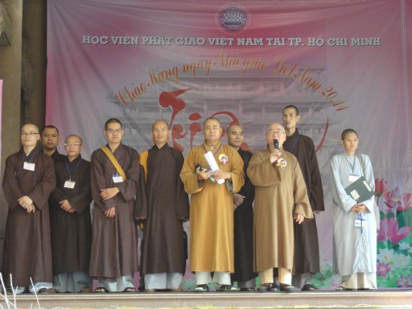TP.HCM: Học viện Phật giáo tổ chức lễ chào mừng ngày nhà giáo Việt Nam 20/11