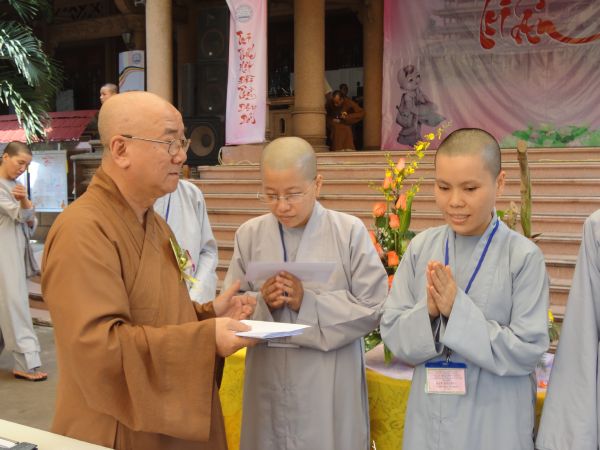 TP.HCM: Học viện Phật giáo tổ chức lễ chào mừng ngày nhà giáo Việt Nam 20/11