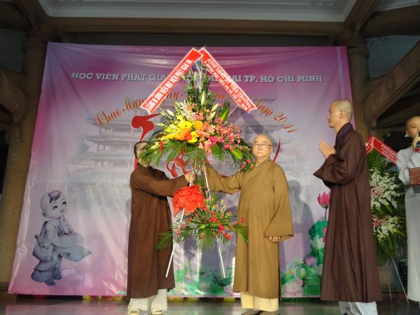 TP.HCM: Học viện Phật giáo tổ chức lễ chào mừng ngày nhà giáo Việt Nam 20/11
