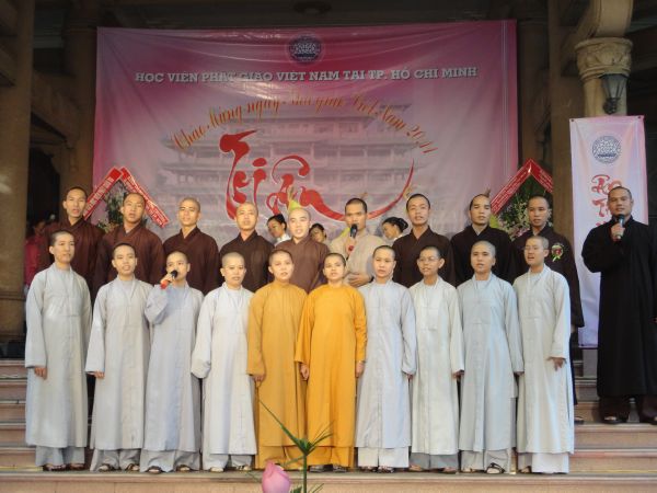 TP.HCM: Học viện Phật giáo tổ chức lễ chào mừng ngày nhà giáo Việt Nam 20/11