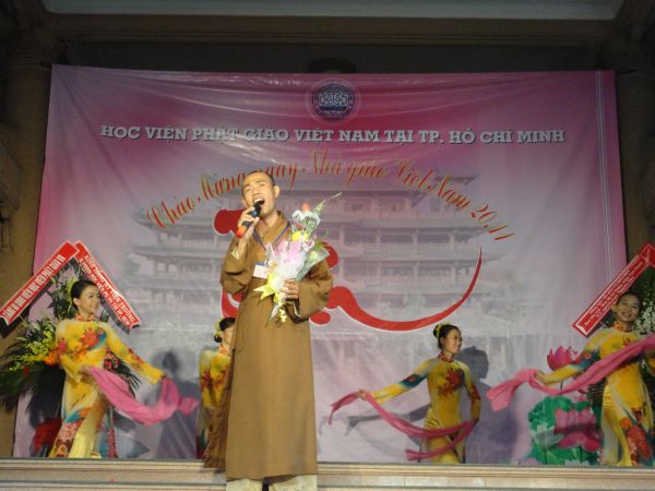 TP.HCM: Học viện Phật giáo tổ chức lễ chào mừng ngày nhà giáo Việt Nam 20/11