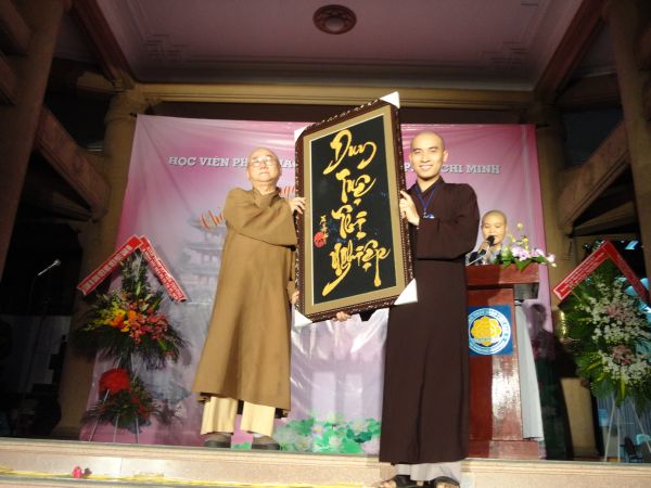 TP.HCM: Học viện Phật giáo tổ chức lễ chào mừng ngày nhà giáo Việt Nam 20/11