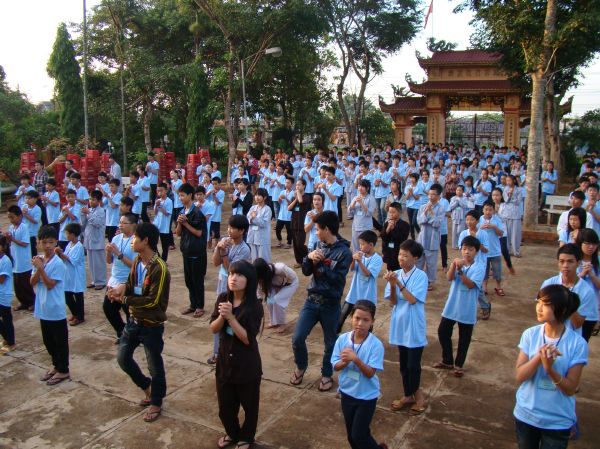 Đắk Lắk: Hào hứng, sôi nổi, bất ngờ, thú vị - khóa tu Thiện Tài Đồng Tử ngày thứ 2