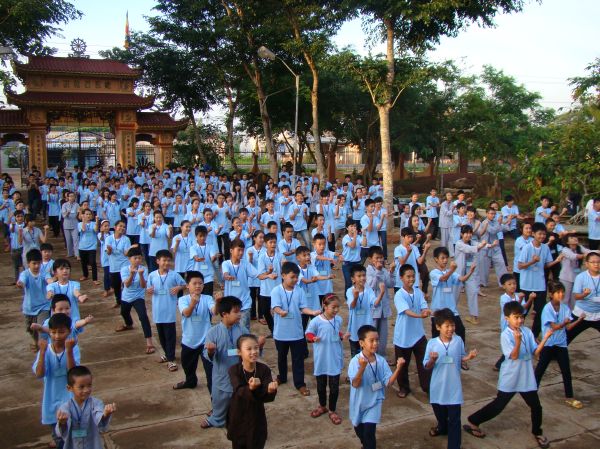 Đắk Lắk: Hào hứng, sôi nổi, bất ngờ, thú vị - khóa tu Thiện Tài Đồng Tử ngày thứ 2