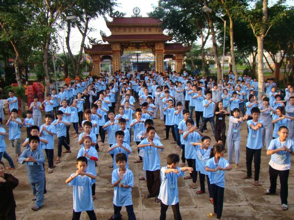 Đắk Lắk: Hào hứng, sôi nổi, bất ngờ, thú vị - khóa tu Thiện Tài Đồng Tử ngày thứ 2