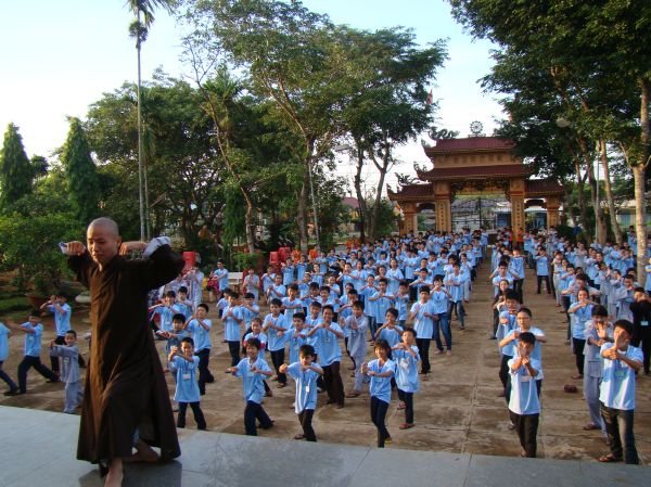Đắk Lắk: Hào hứng, sôi nổi, bất ngờ, thú vị - khóa tu Thiện Tài Đồng Tử ngày thứ 2
