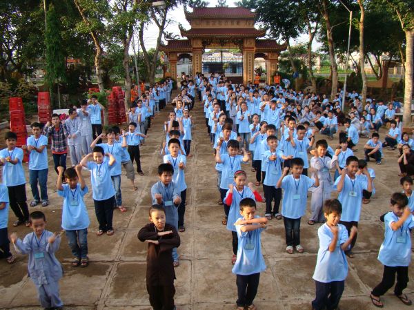 Đắk Lắk: Hào hứng, sôi nổi, bất ngờ, thú vị - khóa tu Thiện Tài Đồng Tử ngày thứ 2