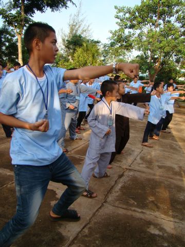 Đắk Lắk: Hào hứng, sôi nổi, bất ngờ, thú vị - khóa tu Thiện Tài Đồng Tử ngày thứ 2