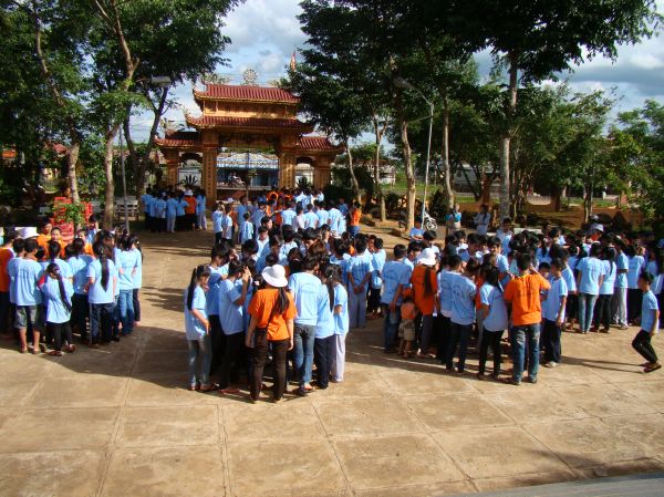 Đắk Lắk: Hào hứng, sôi nổi, bất ngờ, thú vị - khóa tu Thiện Tài Đồng Tử ngày thứ 2