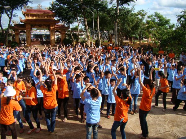 Đắk Lắk: Hào hứng, sôi nổi, bất ngờ, thú vị - khóa tu Thiện Tài Đồng Tử ngày thứ 2