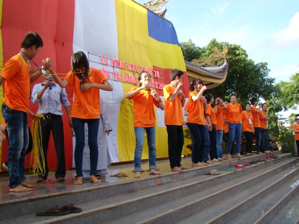 Đắk Lắk: Hào hứng, sôi nổi, bất ngờ, thú vị - khóa tu Thiện Tài Đồng Tử ngày thứ 2