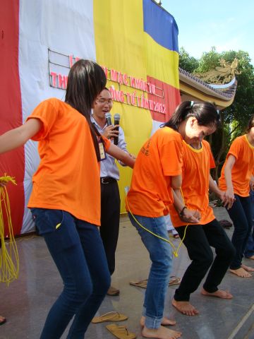 Đắk Lắk: Hào hứng, sôi nổi, bất ngờ, thú vị - khóa tu Thiện Tài Đồng Tử ngày thứ 2