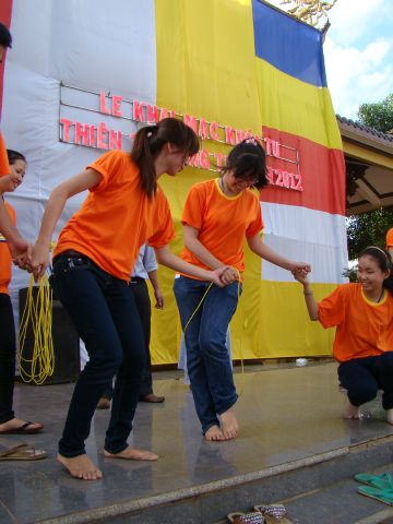 Đắk Lắk: Hào hứng, sôi nổi, bất ngờ, thú vị - khóa tu Thiện Tài Đồng Tử ngày thứ 2
