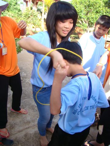 Đắk Lắk: Hào hứng, sôi nổi, bất ngờ, thú vị - khóa tu Thiện Tài Đồng Tử ngày thứ 2