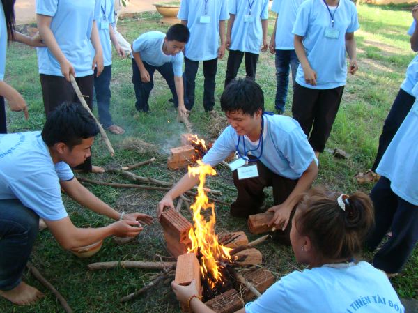 Đắk Lắk: Hào hứng, sôi nổi, bất ngờ, thú vị - khóa tu Thiện Tài Đồng Tử ngày thứ 2