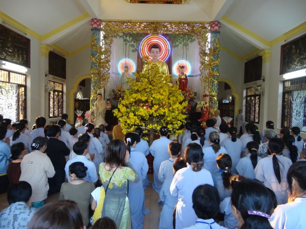 Hóc môn: Chùa Bửu Minh tổ chức chuyến hành hương Thập tự đầu xuân mới