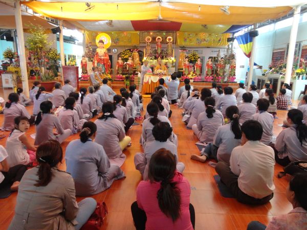 Hóc môn: Chùa Bửu Minh tổ chức chuyến hành hương Thập tự đầu xuân mới