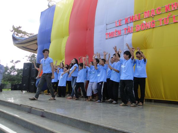 Đắk Lắk: Hào hứng, sôi nổi, bất ngờ, thú vị - khóa tu Thiện Tài Đồng Tử ngày thứ 2