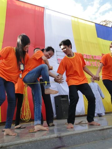 Đắk Lắk: Hào hứng, sôi nổi, bất ngờ, thú vị - khóa tu Thiện Tài Đồng Tử ngày thứ 2