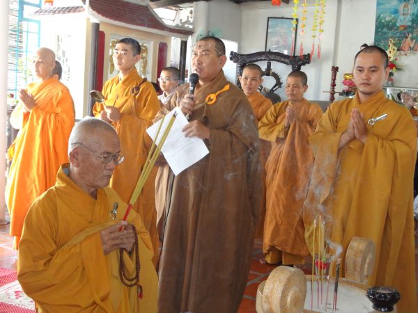 Hóc Môn: Lễ chung thất cố Sa Di Ni Bồ tát giới khai sơn tạo tự Tịnh Thất Ngọc Lâm