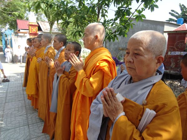 Hóc Môn: Lễ chung thất cố Sa Di Ni Bồ tát giới khai sơn tạo tự Tịnh Thất Ngọc Lâm